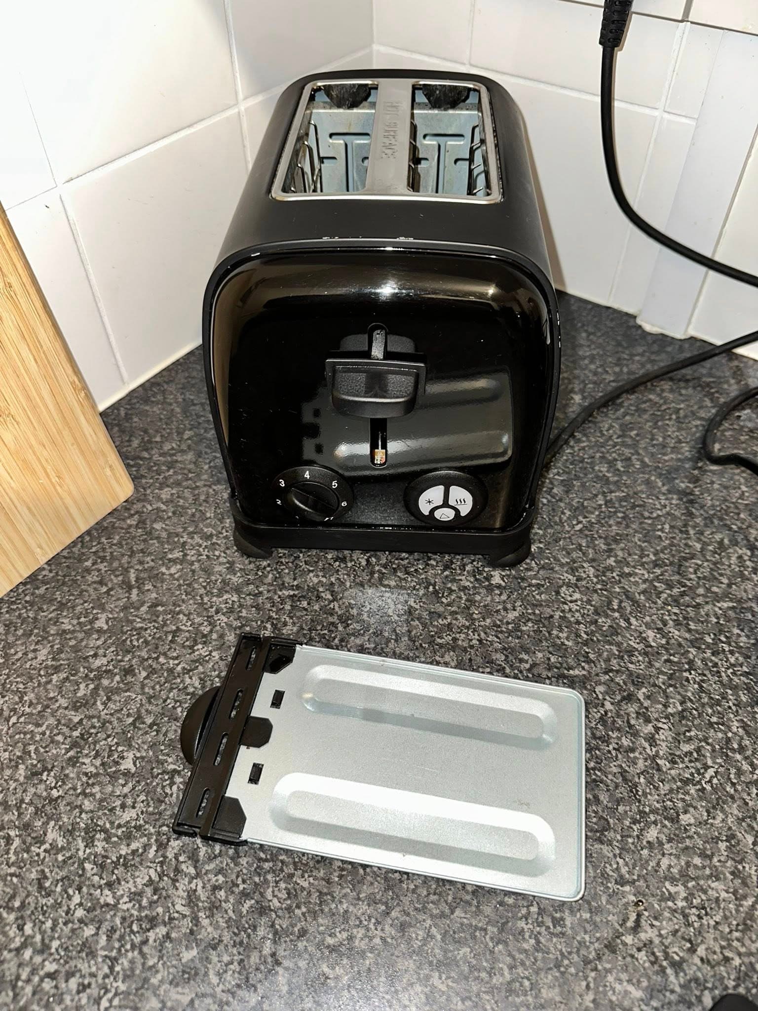 Toaster — after