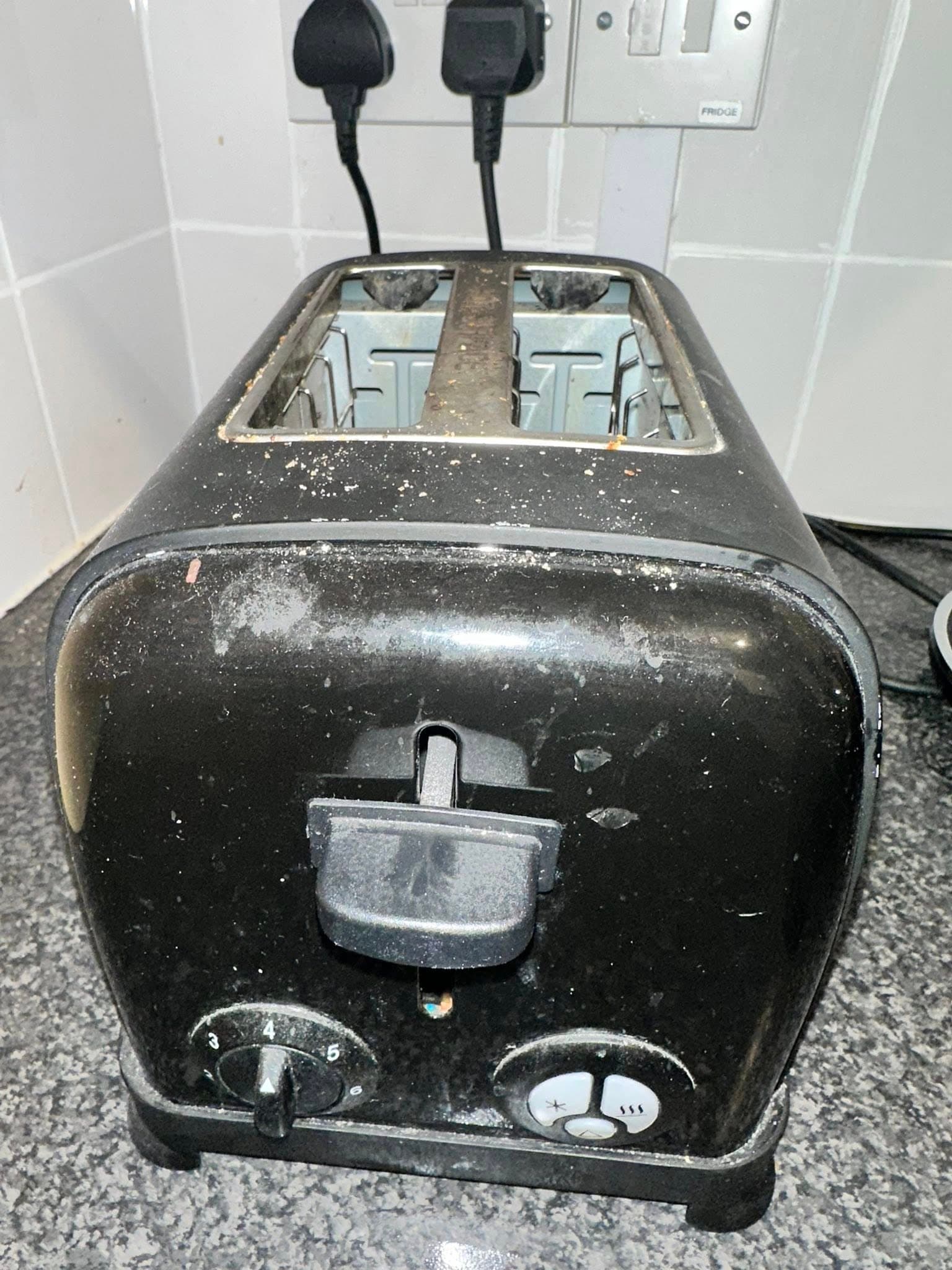 Toaster — before